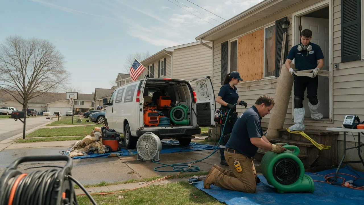 Water Damage Restoration in Mount Vernon, OH near me